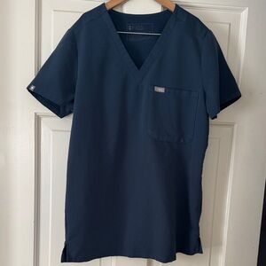 Figs Women’s XS Dark Harbor Catarina Scrub Top